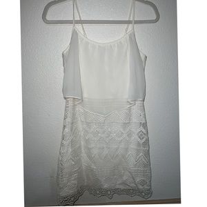 NWOT American eagle white mini dress